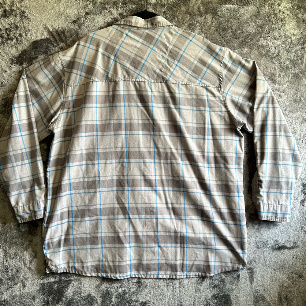 Cabelas‎ Shirt Mens XL Plaid Outdoor Field Shirt Jacket Elbow Patches Hunting - Picture 8 of 11